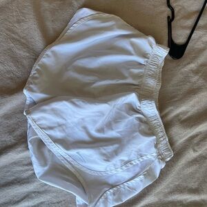 Nike Women's White Athletic Shorts